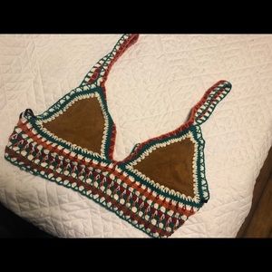 Crochet crop top